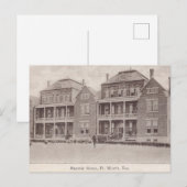 Masonic Home, Fort Worth, TX Briefkaart (Voorkant / Achterkant)