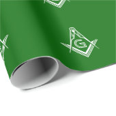 Masonic inpakpapier | Vrijmetselaar Kerstcadeau (Rol Hoek)