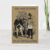 Masonic Installation Invitation (Voorkant)