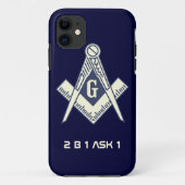 Masonic iPhone Case (Achterkant)