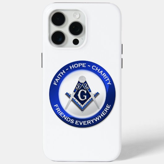 Masonic iPhone/iPad Case (Achterkant)