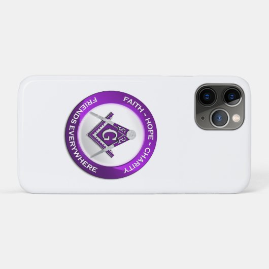 Masonic iPhone/iPad Case (Achterkant (horizontaal))
