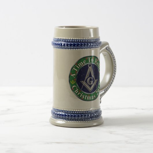 Masonic Kerstmis 2012 Bierpul (Voorkant rechts)
