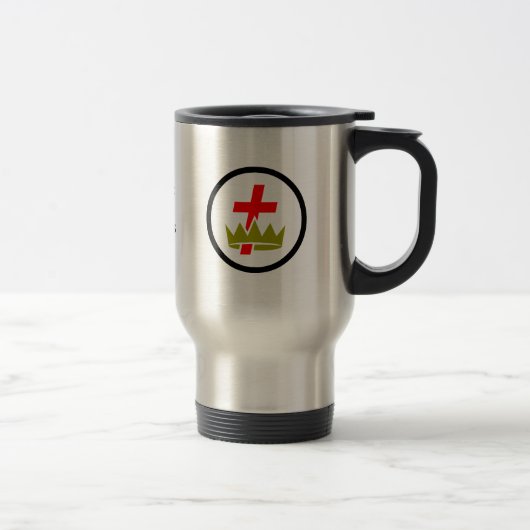Masonic Knight Templar Travel Mug Reisbeker (Rechts)