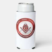 Masonic Koeler Rood (Seltzer Achterkant)