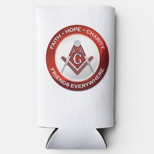 Masonic Koeler Rood (Voorkant)