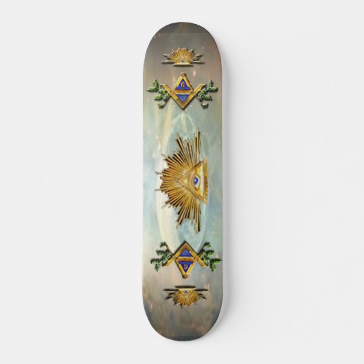 Masonic Life (Cosmos) Skateboard (Voorkant)