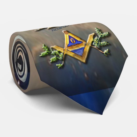 Masonic Life (Cosmos) Stropdas (Opgerold)