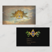 Masonic Life (Cosmos) Visitekaartje (Voorkant / Achterkant)