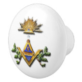 Masonic Life Keramische Knop (Rechts)