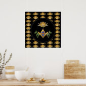 Masonic Life Poster (Keuken)