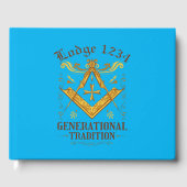 Masonic Lodge Keeping Tradition Gastenboek (Voorkant)