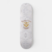 Masonic Lodge Keeping Tradition Persoonlijk Skateboard (Voorkant)