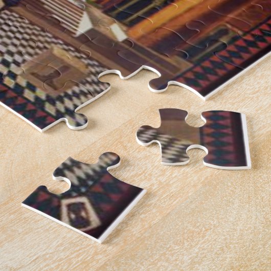 Masonic Lodge Legpuzzel (Zijkant)