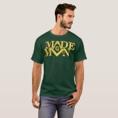 Masonic Made Man Square and Compass Freemason T-shirt (Voorkant volledig)