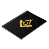 Masonic "Mason for Life" Notitieboek (Linkerzijde)