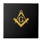 Masonic "Mason for Life" Tegeltje (Voorkant)