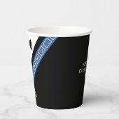 Masonic Masters Jewel Tux Sjabloon Freemason Party Papieren Bekers (Links)