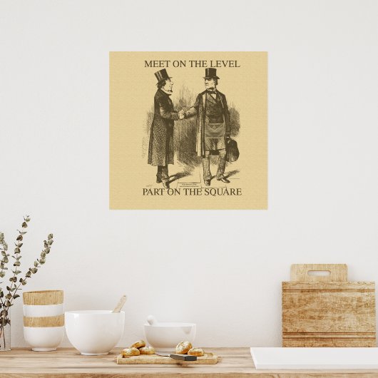 Masonic Meeting Poster (Keuken)