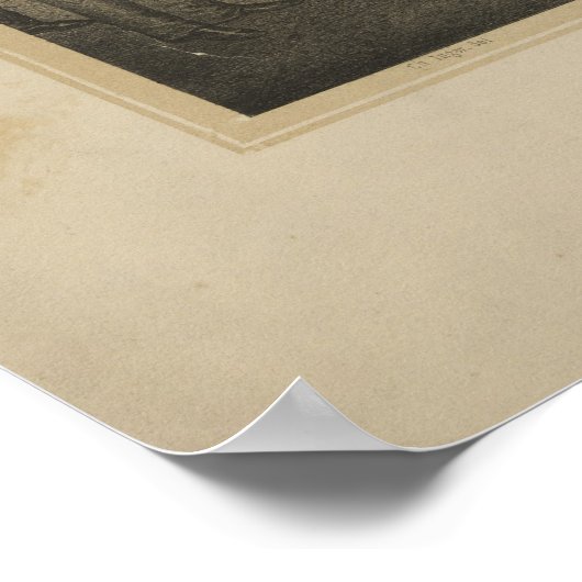 Masonic Memorial Freemason Freemasonry Poster (Hoek)