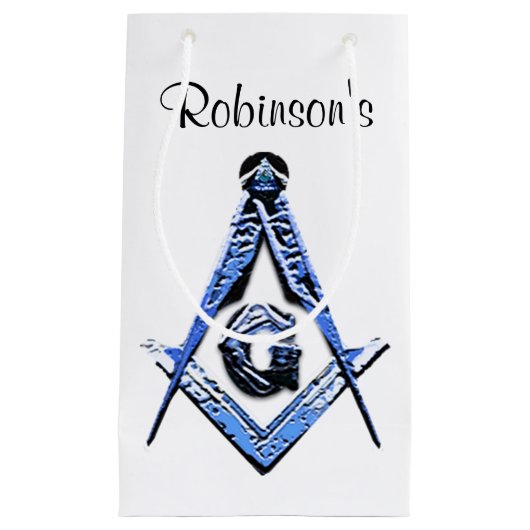 Masonic Minds (blauw) Klein Cadeauzakje (Voorkant)