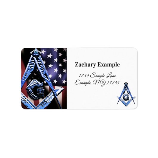 Masonic Minds (BLAUW)Nederland Etiket (Voorkant)