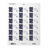 Masonic Minds (BLAUW)Nederland Etiket (Full Sheet)