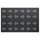 Masonic Minds (blauw) Stof (Fat Quarter)