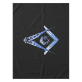 Masonic Minds (blauw) Tafelkleed (Voorkant)