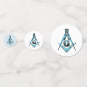 Masonic Minds (BrightBlue) Confetti (Voorkanten)