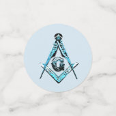 Masonic Minds (BrightBlue) Confetti (Kleine voorkant)