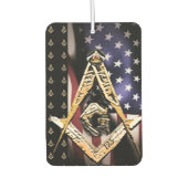 Masonic Minds (Geel)USA Luchtverfrisser (Voorkant)