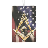Masonic Minds (Geel)USA Luchtverfrisser (Achterkant)