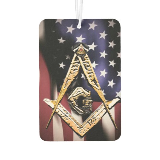 Masonic Minds (Geel)USA Luchtverfrisser (Achterkant)