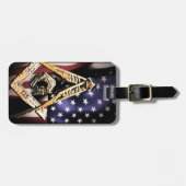 Masonic Minds (geelachtig) Verenigde Staten van Am Bagagelabel (Voorkant horizontaal)