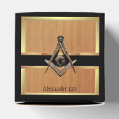 Masonic Minds (Golden) Bedankdoosjes (Bovenkant)