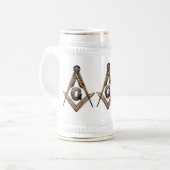 Masonic Minds (Golden) Bierpul (Voorkant links)