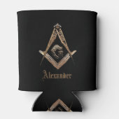 Masonic Minds (Golden) Blikjeskoeler (Achterkant)