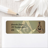 Masonic Minds (Golden) Etiket (Insitu)