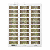 Masonic Minds (Golden) Etiket (Full Sheet)
