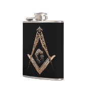 Masonic Minds (Golden) Heupfles (Links)