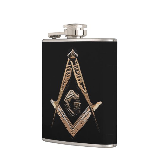 Masonic Minds (Golden) Heupfles (Links)