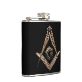 Masonic Minds (Golden) Heupfles (Rechts)