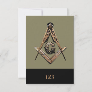 Masonic Minds (Golden) Kaart