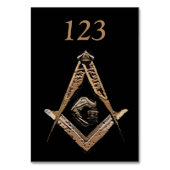 Masonic Minds (Golden) Kaart (Achterkant)