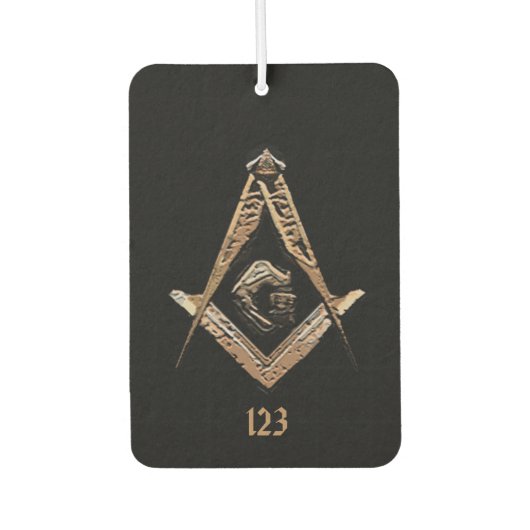 Masonic Minds (Golden) Luchtverfrisser (Voorkant)