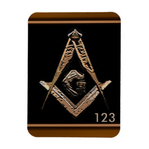 Masonic Minds (Golden) Magneet