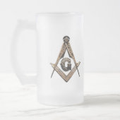 Masonic Minds (Golden) Matglas Bierpul (Links)