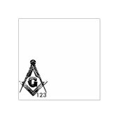 Masonic Minds (Golden) Rubberstempel (Afrduk)