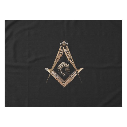 Masonic Minds (Golden) Tafelkleed (Voorkant (Horizontaal))